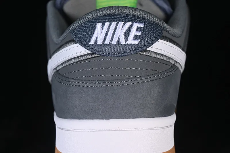 All categories Nk SB Dunk series Nk SB Dunk Low low-top sneakers Nike SB Dunk Low suede gray raw rubber SB low-top casual sneakers FZ1287-300